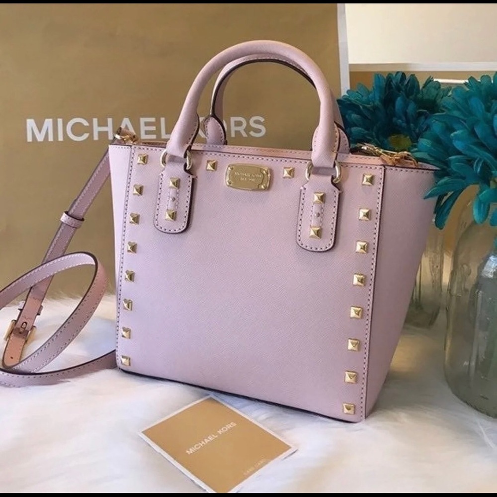 Michael Kors Tote in Blush with shoulder strap